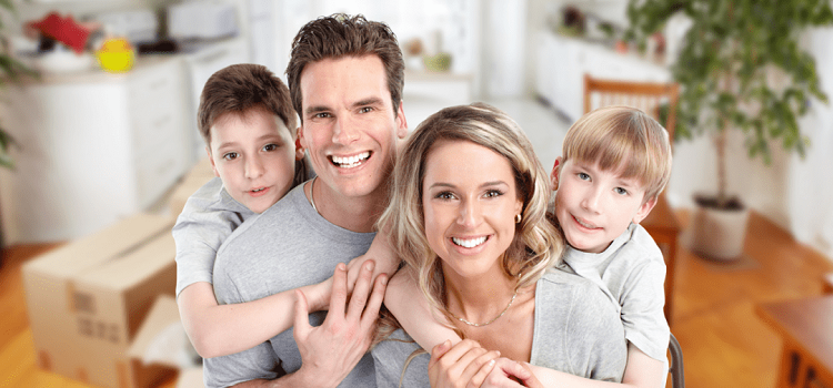 A happy family