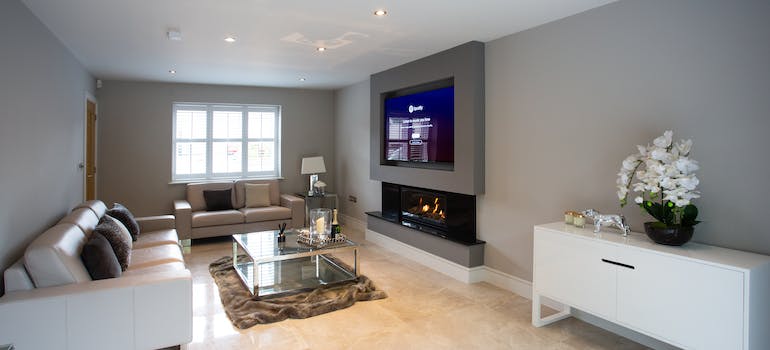 a perfectly decorated room