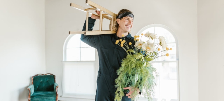 Picture of a smiling man