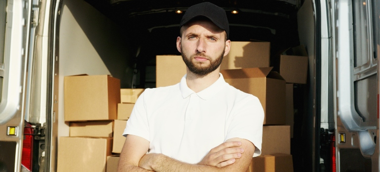 Man in White Polo Shirt Standing