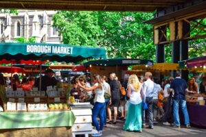 a farmers market