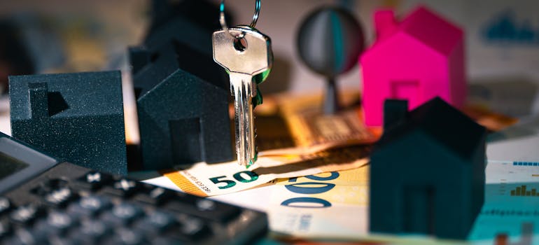 a key above calculator