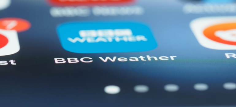 A weather app