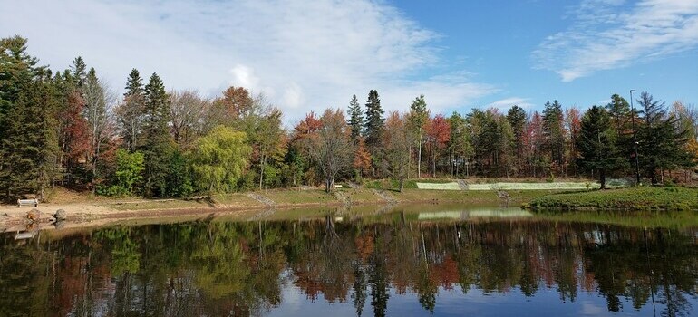 An outdoor area that is among the hidden gems of Moncton