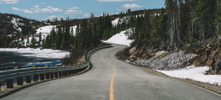 Road in Canada